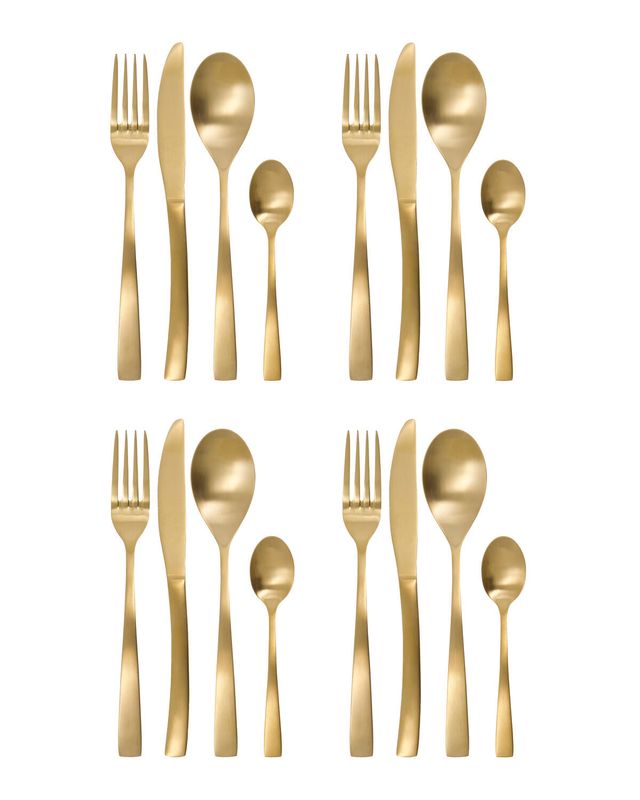 House Doctor Golden Bestickset Gyllen