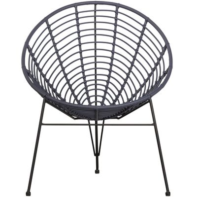 WOOOD Jane Loungestol Trädgård Inkt 2 st