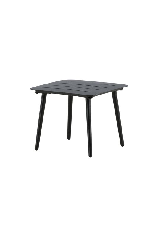 Venture Home Lina Sidobord i Svart Aluminium