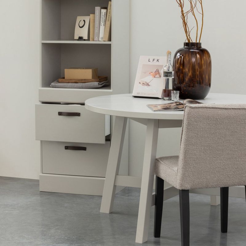 WOOOD Bold Bokhylla i Furu Snövitt