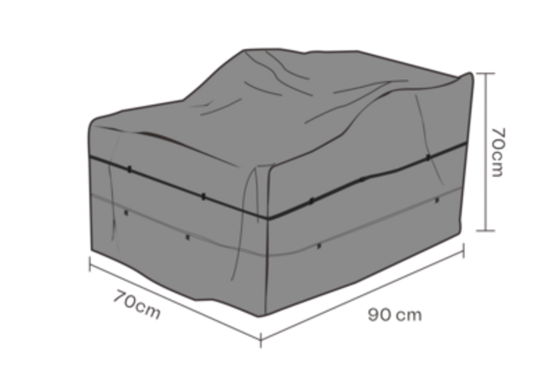 Brafab Möbelskydd Fåtölj 70x90 cm Premium