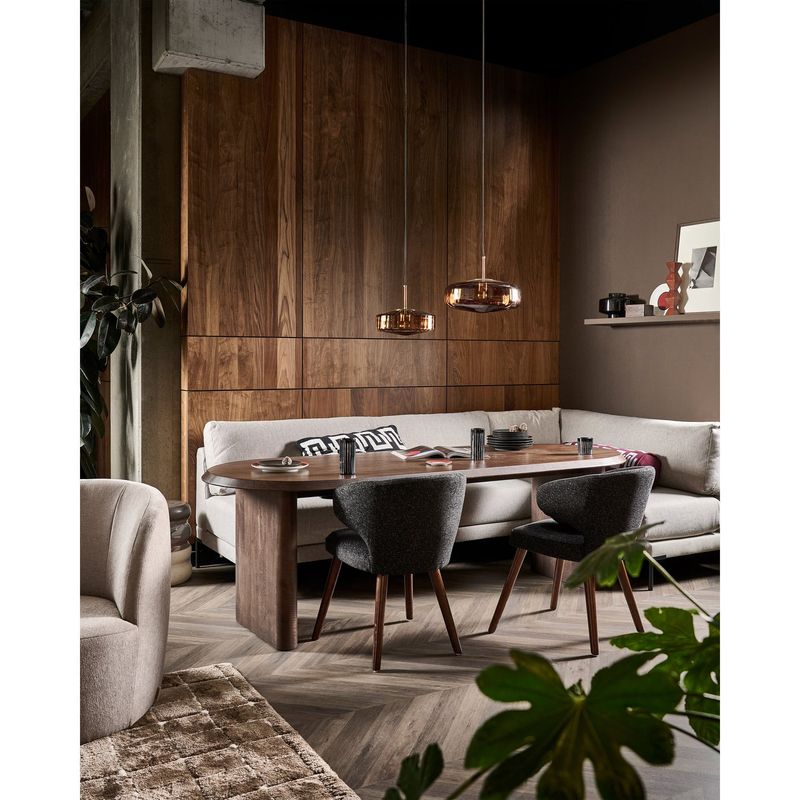 vtwonen Ellips Matbord i Mangoträ Valnöt