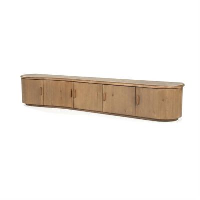 Eleonora TV-bänk Josh 240 cm - Brun