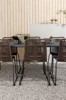 Venture Home Borneo Rektangulär Matgrupp