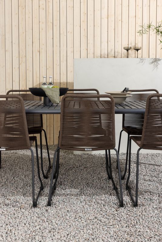 Venture Home Borneo Rektangulär Matgrupp