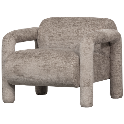 WOOOD Lenny Fåtölj i Grovtexturerad Sand