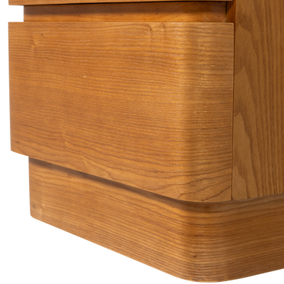 WOOOD Fejo Byrå/Nattduksbord 2 Lådor MDF Brun