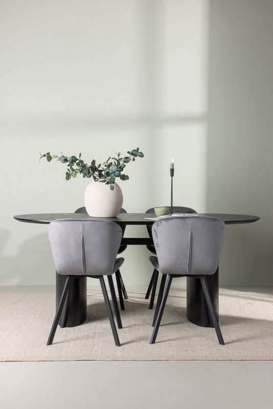 Venture Home Matgrupp Isolde med stolarna Lilja