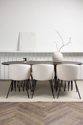 Venture Home Matgrupp Stone med stolarna Berit