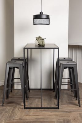 Venture Home Barset Brea med 4st Barstolar Tempe