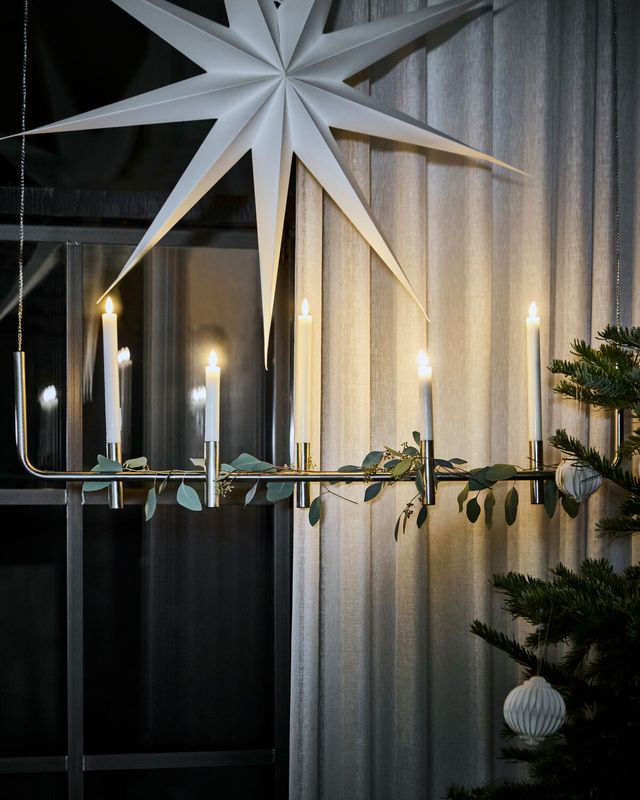 House Doctor Maxi Ljusstake Antik Silverfinish