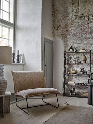 Bloomingville Cape Loungestol, Brun, Återvunnen Polyester