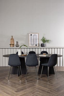 Venture Home Matgrupp Bootcut med Stolar Polar