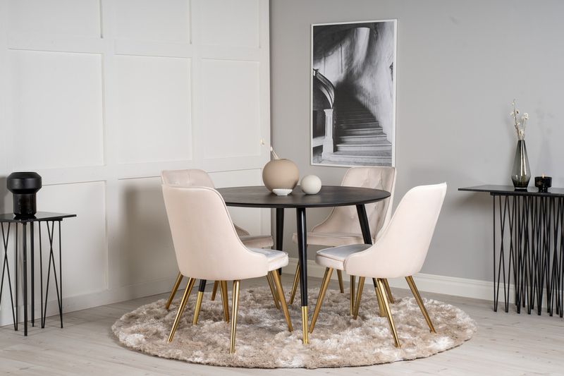 Venture Home Matgrupp Dipp med stolarna Velvet Deluxe