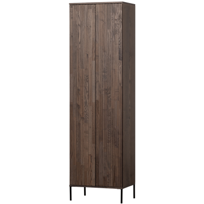 WOOOD New Gravure Skåp med Låda i Askfanér Espresso