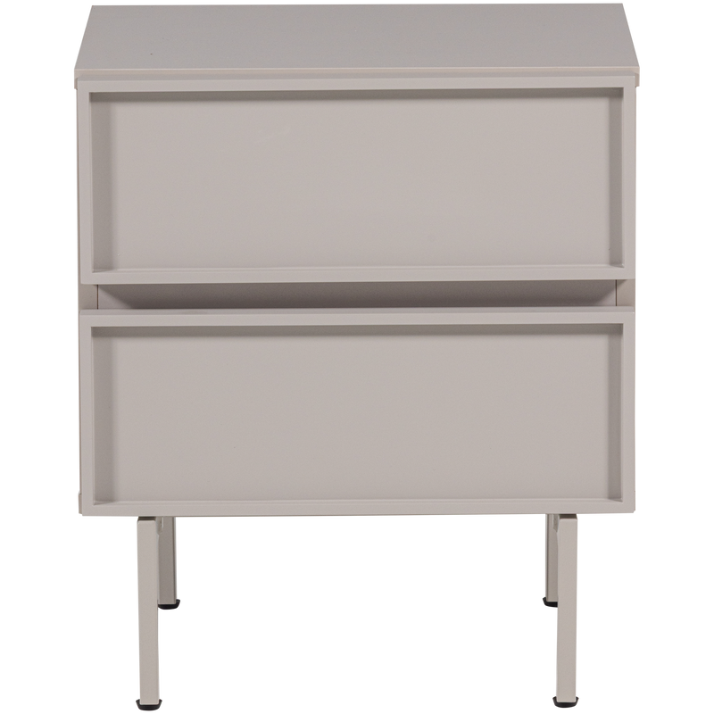 WOOOD Tours Nattduksbord med 2 Lådor i Sand