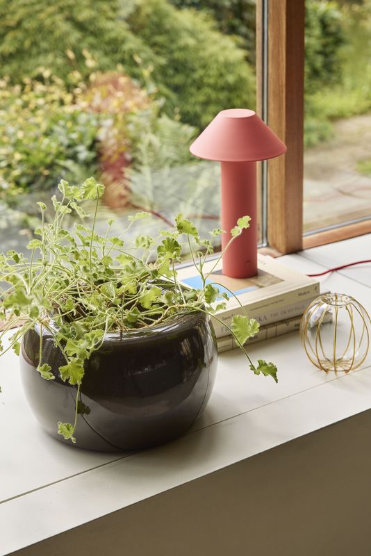 Hübsch Tower Bordslampa Röd