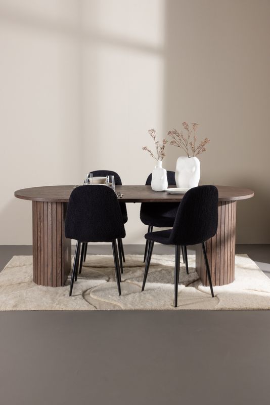 Venture Home Härön Matbord med Polar Matstol