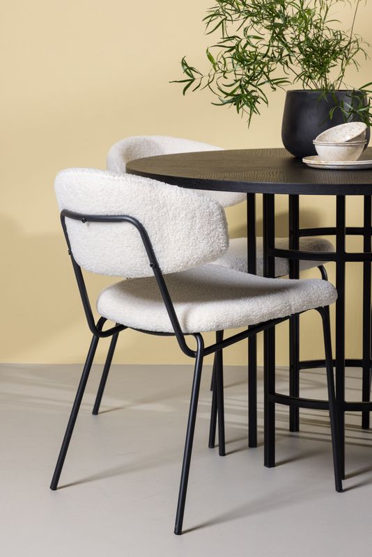 Venture Home Matgrupp Copenhagen med 4 Matstolar Chico