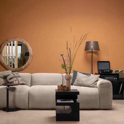 WOOOD TOMA Sidobord i Svart Mangoträ