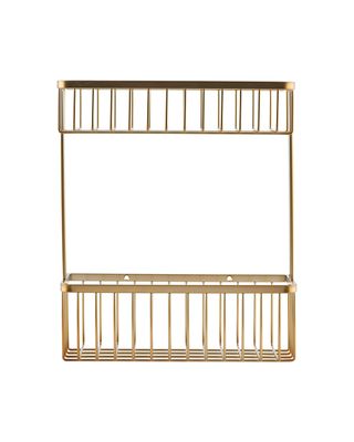 House Doctor Bath Korg Double Borstat mässing Brushed