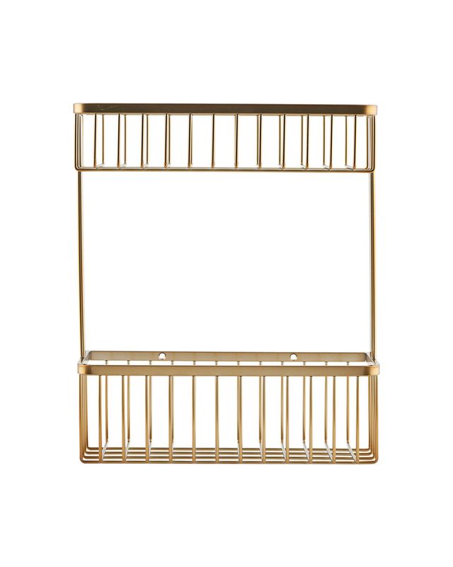 House Doctor Bath Korg Double Borstat mässing Brushed