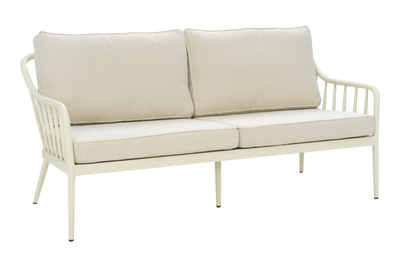 Brafab Coleville 3-sits soffa Pearl white / Dot beige