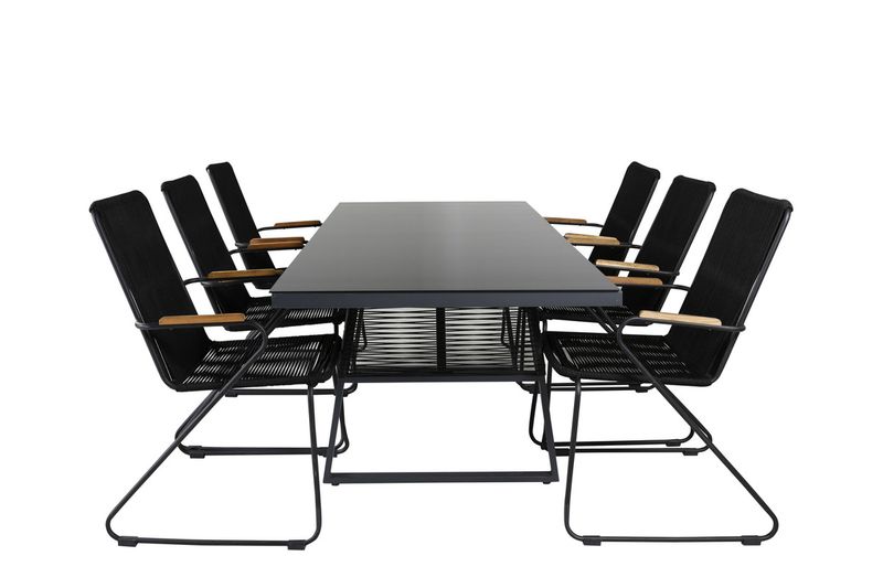 Venture Home Dallas, Bois Matgrupp Svart