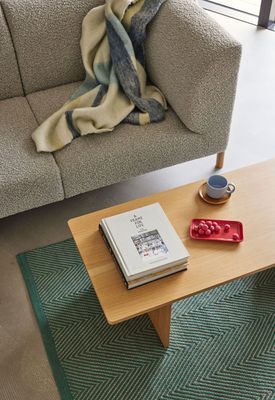 Hübsch Split Soffbord Natur 120x50xh38cm