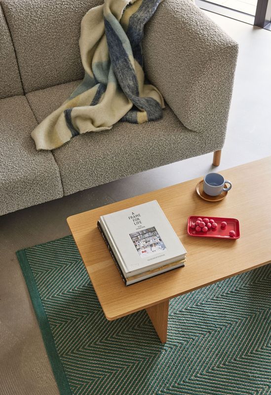 Hübsch Split Soffbord Natur 120x50xh38cm