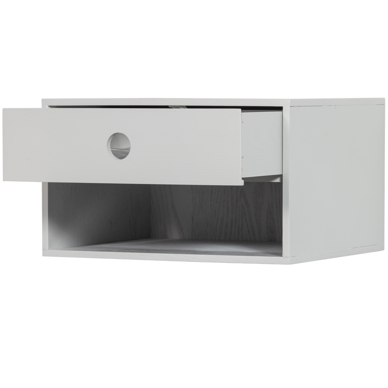 WOOOD Nancy Hängande Sängbord Mist