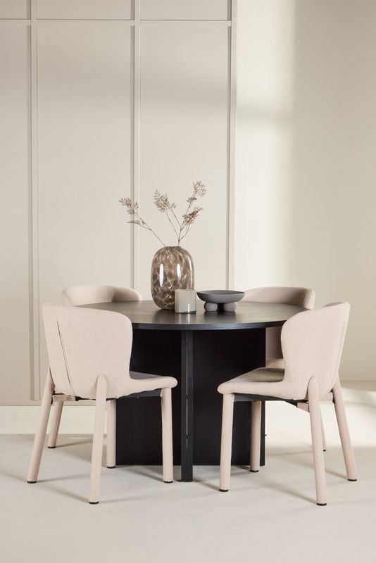 Venture Home Matbord Strada med Astoria Stol