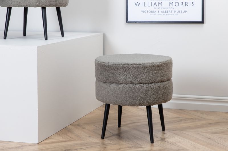 Venture Home Pot Puff i Teddytyg