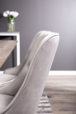 Venture Home Matgrupp Marina med stolarna Velvet Deluxe