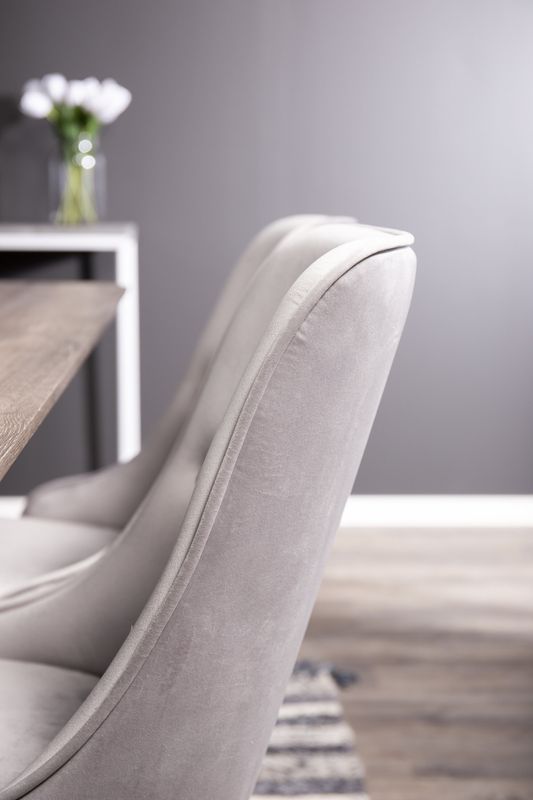 Venture Home Matgrupp Marina med stolarna Velvet Deluxe