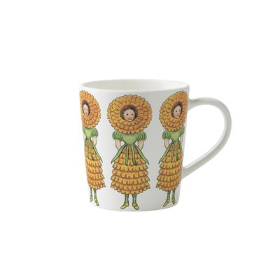 Design House Stockholm Elsa Beskow Mugg Mrs Marigold 40 cl med öra