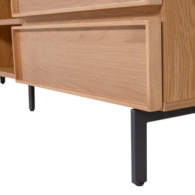 WOOOD Tours TV-bänk 180 cm Naturlig