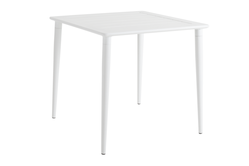 Brafab Nimes Matbord 78x78 cm Vit