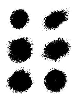 Venture Home Dots Poster Vit