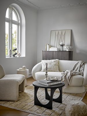 Bloomingville Ted soffa, vit, polyester