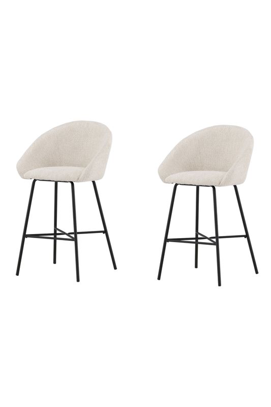 Venture Home Velvet Barstol 2-pack