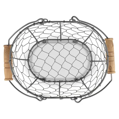 Exxent Korg 20x15 cm Trähandtag
