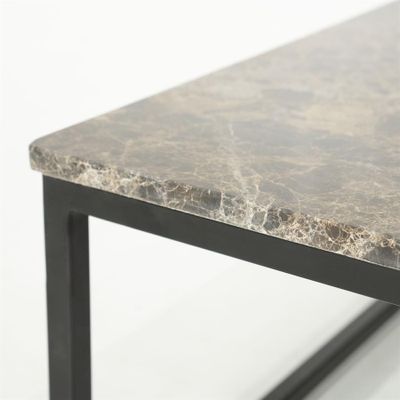 Eleonora Soffbord Rico Fyrkantig Svart