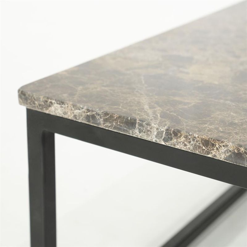 Eleonora Soffbord Rico Fyrkantig Svart