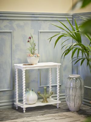 Bloomingville Bia Konsolbord, Vit, MDF