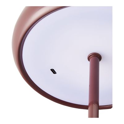 House Nordic Margate Bordslampa Bordeaux 16x16x23 cm