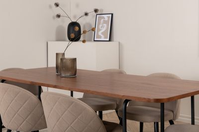 Venture Home Uno, Velvet Rektangulär Matgrupp