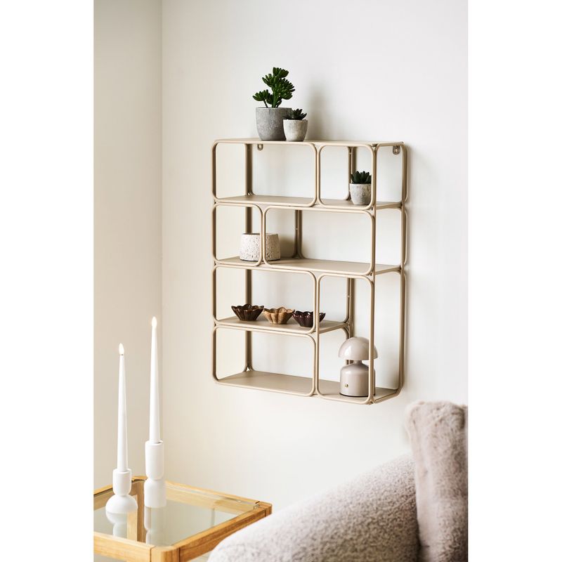House Nordic Lanciano Vägghylla Beige