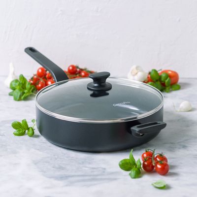 GreenPan Essence, Sauteuse med lock, 28 cm