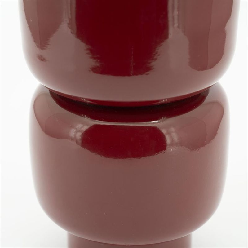 By Boo Rollo - Burgundy Röd Vas